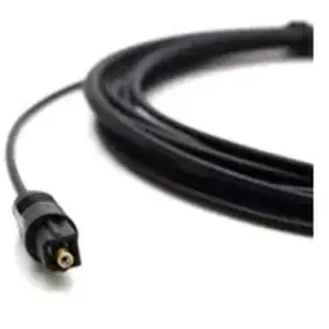 VSHOP® 5m de câble Toslink qualité professionnelle - Plaqué or 24 cara...