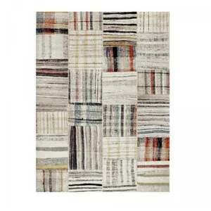 Comparateur de prix : UNAMOURDETAPIS Tapis berbère 60x110 tissé motifs tribaux FESO beige 60 x 110 cm