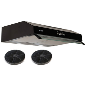 Comparateur de prix : HOTTE CASQUETTE / VISIERE DOUBLE MOTEURS 60 CM - NOIR | BELDEKO