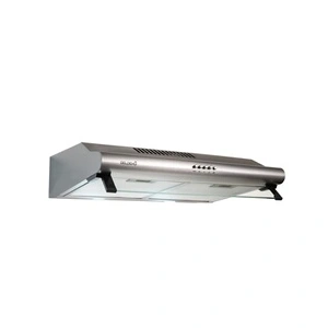 Comparateur de prix : BELDEKO - hotte casquette / visière 60 cm inox 210 m3/h - 100 watts - filtre inclus