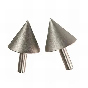 Holzprofi 2 Cônes d'affûtage diamantés pour bédane D. 6 à 25 mm pas cher