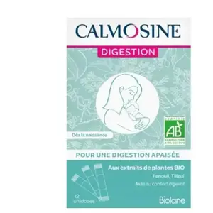 Comparateur de prix : Calmosine digestion bio 12 dosettes de 5ml