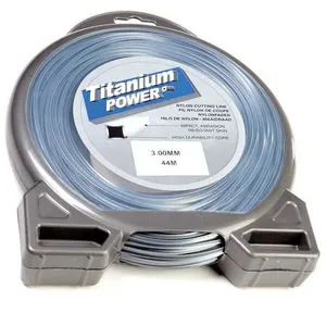 Comparateur de prix : Matijardin Fil Titanium 4 mm x 23 m Carré Bi-matière Blister