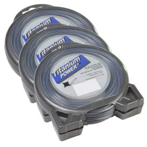 Matijardin - Fil Titanium 3,5 mm x 16 m Carré Bi-matière Blister par 3 pas cher