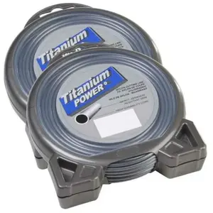 Comparateur de prix : Matijardin - Fil Titanium 3,5 mm x 9 m Rond Bi-matière Blister par 2