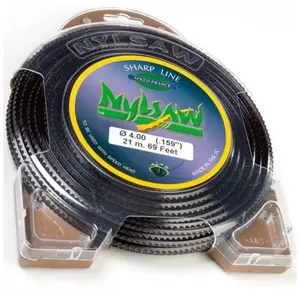 Matijardin - Fil nylon cranté Nylsaw blister 4 mm x 21 m pas cher