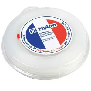 Matijardin - Fil nylon 2 mm x 15 m rond blanc BlisterVendu paramazon