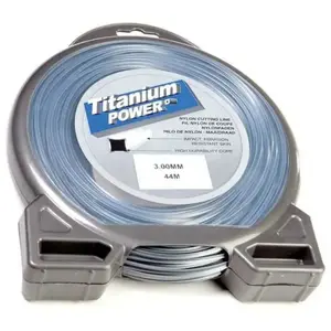 Matijardin - Fil Titanium 3,5 mm x 16 m Carré Bi-matière Blister pas cher