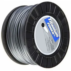 Comparateur de prix : MATIJARDIN Fil Titanium 3,5 mm x 124 m. Rond. Bi-matière. Bobine. Fil débroussailleuse