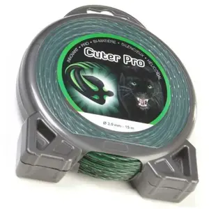 Matijardin - Fil nylon Cuter'Pro 3 mm x 15 m hélicoïdal blister pas cher