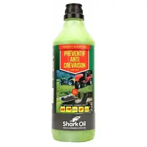 MATIJARDIN Préventif anti crevaison pour roue de tondeuse. Shark Oil - OKO. Flacon 1 litre pas cher