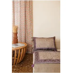 Louise Misha - Couvre canapé Jamy en coton bio Khaki taille uniqueVendu parsmallable