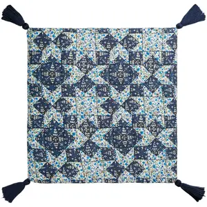 Louise Misha - Housse de coussin Jimo Bleu 40x40Vendu parsmallable