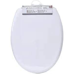 Comparateur de prix : TENDANCE - Abattant WC standard Blanc avec kit de fixation