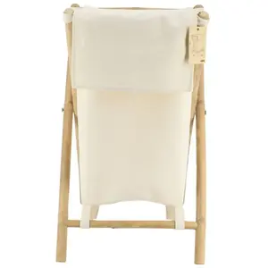 BUT Panière à linge BAMBOU Naturel / Beige pas cher