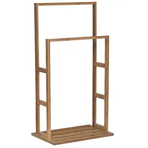 Porte serviette bambou 2 barres - bambou TendanceVendu paramazon