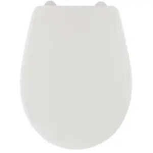 Tendance - Abattant wc plastique 18 pouces attaches plastiques - blancVendu paramazon