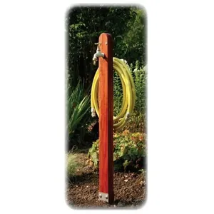 BOUTTÉ Borne de jardin équipée sur socle, à planter. pas cher