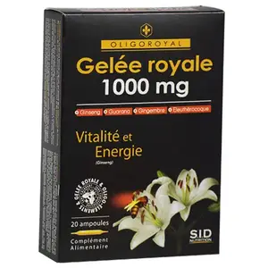 Comparateur de prix : Sid Nutrition Oligoroyal 5g Vitalité Et Energie 20 Ampoules
