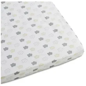 Atelier de Morphée - Drap Housse en Coton Petit Nuage - DHB10J - 80x160