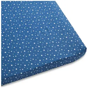 Atelier de Morphée Drap housse pour enfant Nuit étoilée 90x170 pas cher