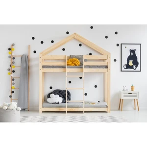 Ma Literie Naturelle Lit cabane Twin 80x160 pas cher
