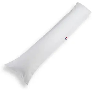 Atelier de Morphée Housse de traversin Plat (Lot de 2) - 160cm, Blanc pas cher