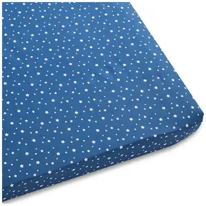 Atelier de Morphée Drap housse pour bébé Nuit étoilée Ovale 30x80Vendu paramazon