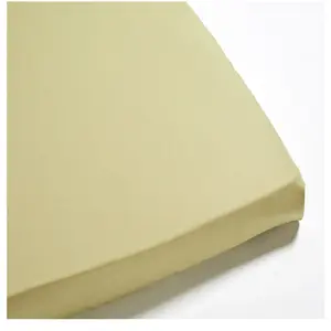 Atelier de Morphée Drap housse Vert pour bébé Ovale 30x66 pas cher