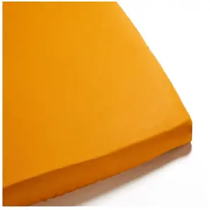 Atelier de Morphée Drap housse Orange pour bébé Ovale 40x90 pas cher