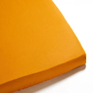 Atelier de Morphée Drap housse Orange pour bébé Rectangle 30x70 pas cher