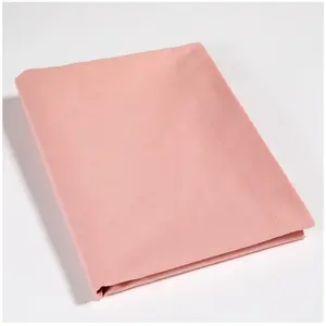 Atelier de Morphée Drap plat Rose 140x220 pas cher
