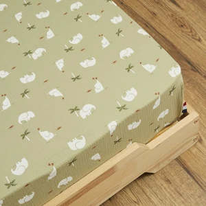 Atelier de Morphée Drap housse Simon Rectangle 80x200 pas cher
