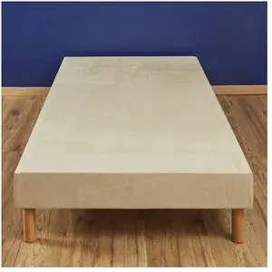 Atelier de Morphée Sommier tapissier sable 2x60x190 pas cher