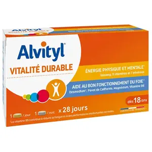 Alvityl Vitalité durable dès 18 ans 56 comprimésVendu pardocmorris