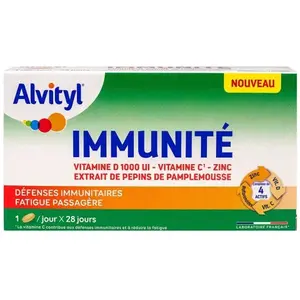 Comparateur de prix : Alvityl Immunité 28 Comprimés