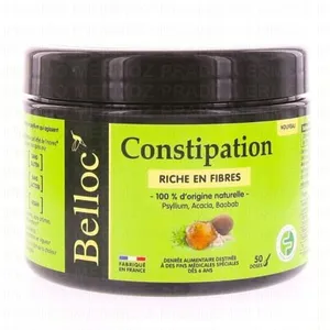 BELLOC Constipation poudre bio 184g pas cher