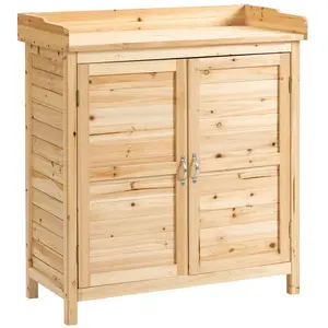 Armoire de jardin sur pieds linette bois de sapinVendu parcarrefour