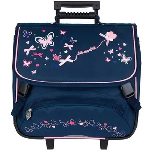 Cartable à roulettes LOLA ESPELETA Butterfly 2 compartiments 38cmVendu parcdiscount