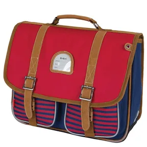 Cartable - KICKERS - Boy - 38cm - Rouge - 2 compartiments - ErgonomiqueVendu parcdiscount