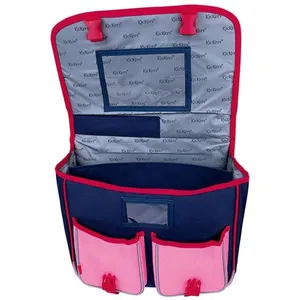 Cartable - KICKERS - 38 CM - Bleu Marine - 2 Compartiments - Garantie 1 an - EnfantVendu parcdiscount