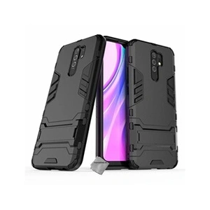 Htdmobiles Housse etui coque rigide anti choc pour Xiaomi Redmi 9 + film ecran - NOIR - pas cher