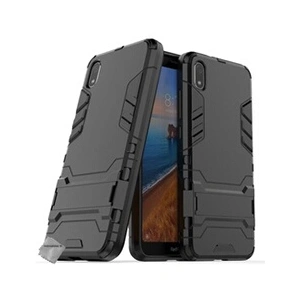 Htdmobiles Housse etui coque rigide anti choc pour Xiaomi Redmi 7A + film ecran - NOIR - pas cher