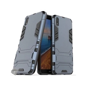 Htdmobiles Housse etui coque rigide anti choc pour Xiaomi Redmi 7A + film ecran - BLEU FONCE -