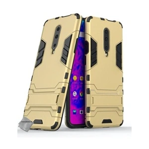 Htdmobiles Housse etui coque rigide anti choc pour OnePlus 7 Pro + verre trempe - OR - pas cher
