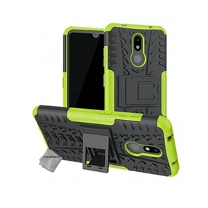 Htdmobiles Housse etui coque rigide anti choc pour Nokia 3.2 + film ecran - VERT - pas cher