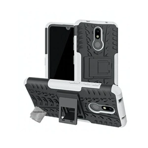 Htdmobiles Housse etui coque rigide anti choc pour Nokia 3.2 + verre trempe - BLANC - pas cher