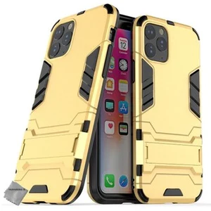 Comparateur de prix : Htdmobiles Housse etui coque rigide anti choc pour Apple iPhone 11 Pro + verre trempe - OR