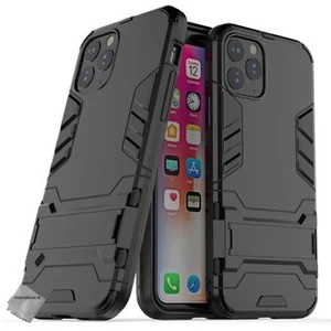 Comparateur de prix : Htdmobiles Coque rigide anti choc pour Apple iPhone 11 Pro + verre trempe - NOIR