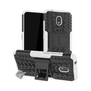 Comparateur de prix : Htdmobiles Housse etui coque rigide anti choc pour Nokia 2.2 + film ecran - BLANC -